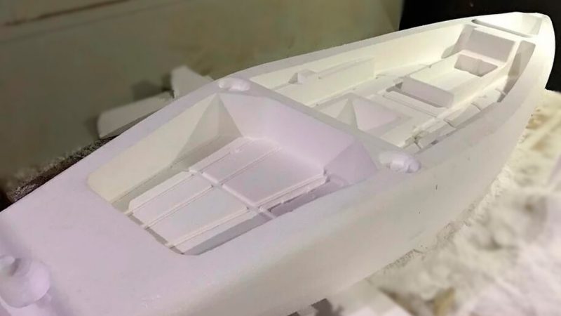 Protótipos em Isopor